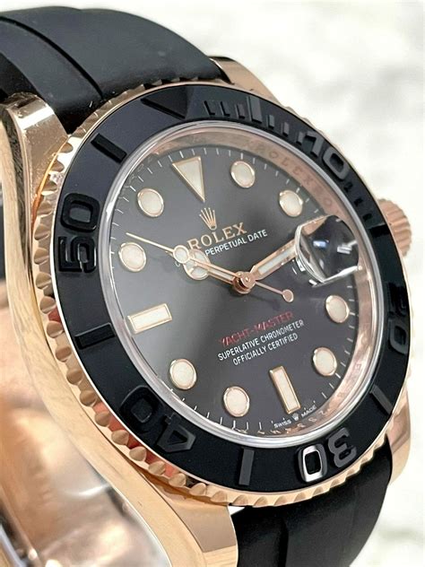 rolex yacht master rose gold chrono|rolex gold yacht master price.